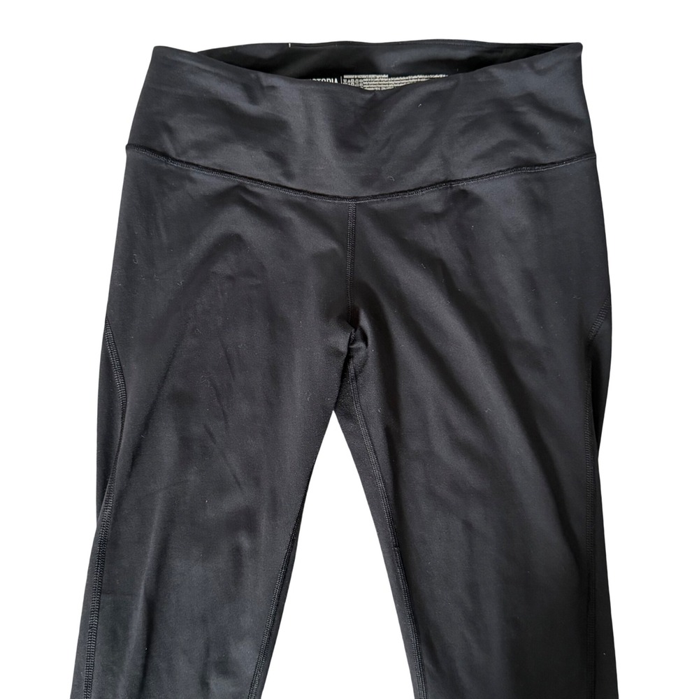 Victoria's Secret Sport Black Criss Cross Knockout Tight Leggings Women's Size L - Picture 4 of 10